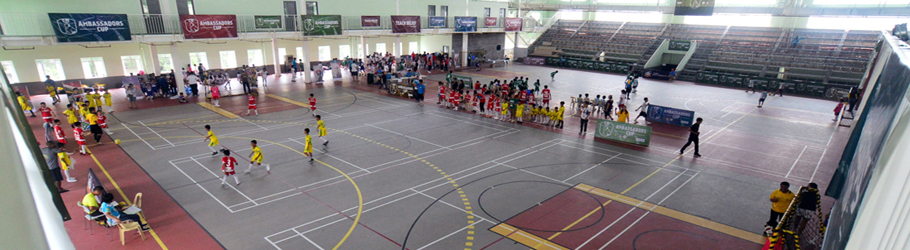 University of Asia & The Pacific, Manila, Philippines - DECOFLEX Universal Indoor Sports Flooiring